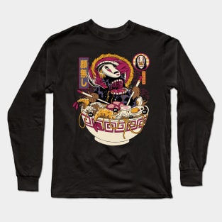 FACELESS RAMEN Long Sleeve T-Shirt